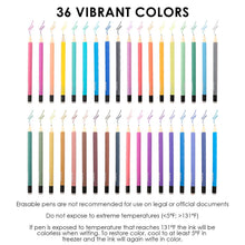 Load image into Gallery viewer, Medium Point Erasable Gel Pen Set: Rustic Reverie
