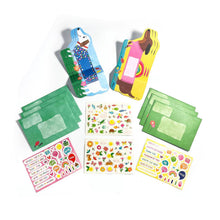 Load image into Gallery viewer, Tiny Tada! Note Cards & Sticker Set - Playful Pups