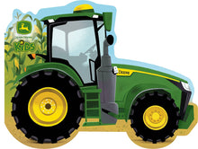 Load image into Gallery viewer, John Deere Kids: How Tractors Work Shaped Board Book