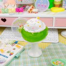 Load image into Gallery viewer, Melon Creamy Soda 2 Slimes in 1