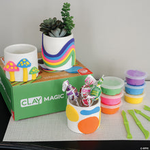 Load image into Gallery viewer, Clay Magic Planters Craft Kit