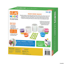 Load image into Gallery viewer, Clay Magic Planters Craft Kit