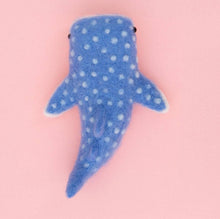 Load image into Gallery viewer, DIY Whale Shark Needle Felting Kit: Japanese Wool Craft