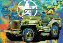Load image into Gallery viewer, Military Jeep Tin