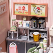 Load image into Gallery viewer, DIY Miniature House Kit: Double Joy Bubble Tea
