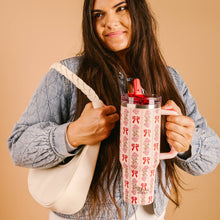Load image into Gallery viewer, 40 oz Lifestyle Flip Straw Tumbler-Oh So Merry