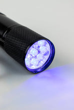 Load image into Gallery viewer, LED Ultraviolet Flashlight