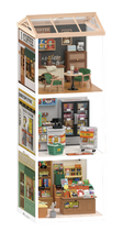 Load image into Gallery viewer, DIY Miniature House Kit: Fascinating Book Store