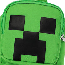 Load image into Gallery viewer, Minecraft Creeper 3D Character Crossbody Sling Bag With Adjustable Strap