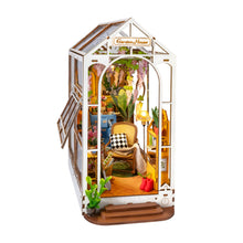 Load image into Gallery viewer, DIY Miniature House Book Nook Kit: Garden House
