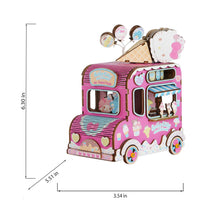 Load image into Gallery viewer, Hello Kitty® And Friends Wooden Music Box: Ice Cream Truck