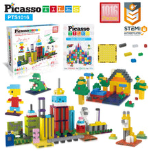 Load image into Gallery viewer, 1016 Piece Magnetic Brick Tiles & Bricks