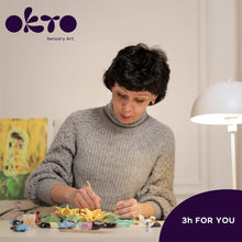 Load image into Gallery viewer, OKTO Sensory Art 3D Painting “Sunflowers”