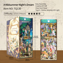 Load image into Gallery viewer, DIY Book Nook Kit: A Midsummer Night's Dream with Dust Cover