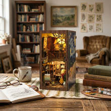 Load image into Gallery viewer, DIY Book Nook Kit: Golden Twilight Studio