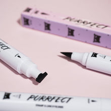 Load image into Gallery viewer, PURRFECT Stamp & Line Eyeliner - Black