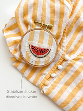 Load image into Gallery viewer, Stick & Stitch Embroidery patterns, embroidery patches: Summer Vibes