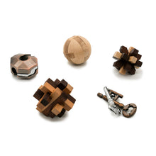 Load image into Gallery viewer, True Genius Curated Collection (5pc Mini-Puzzle Gift Set)