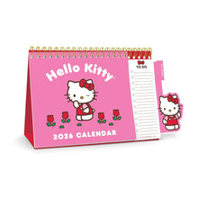 Load image into Gallery viewer, 2026 Hello Kitty Playful Pink Standing Desk Calendar