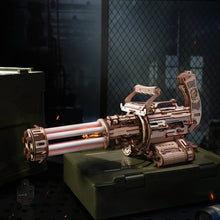 Load image into Gallery viewer, ROKR Rotating-Barrel Machine Gun 3D Puzzle Kit