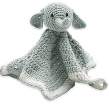 Load image into Gallery viewer, DIY Crochet Kit - Elephant Cuddle Cloth