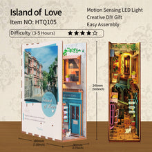 Load image into Gallery viewer, DIY Miniature House Book Nook Kit: Island of Love