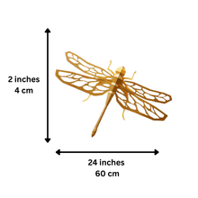 Load image into Gallery viewer, Dragonfly Papercraft Origami Wall Art