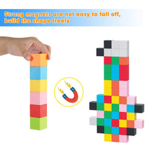Load image into Gallery viewer, Magnet Cube Building Blocks 54 Pieces 1.2