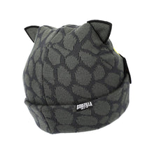 Load image into Gallery viewer, Godzilla Peekaboo Claws Gray Cuff Beanie