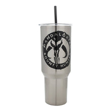 Load image into Gallery viewer, Star Wars The Mandalorian 40 oz. Stainless Steel Tumbler