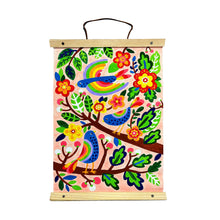 Load image into Gallery viewer, Paintology Paint By Number Canvas Kit - Blue Birds 25 PC Set