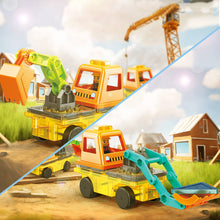 Load image into Gallery viewer, 16 Pcs Magnet Tiles Building Block Playset
