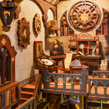 Load image into Gallery viewer, DIY Book Nook Kit: Leonardo da Vinci w/ Dust Cover