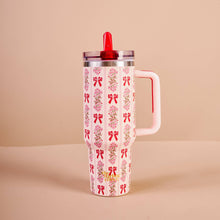 Load image into Gallery viewer, 40 oz Lifestyle Flip Straw Tumbler-Oh So Merry