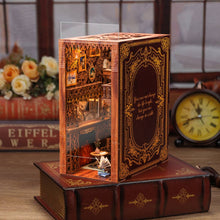Load image into Gallery viewer, DIY Book Nook Kit: Eternal Bookstore with Dust Cover