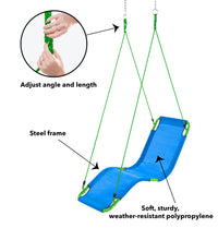 Load image into Gallery viewer, 54-Inch Hanging Lounge Swing