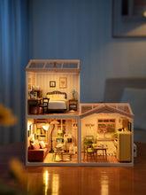 Load image into Gallery viewer, DIY Miniature House Kit: Cozy Living Lounge