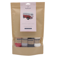Load image into Gallery viewer, DIY Crochet Kit - Retro Van Red