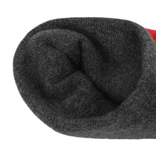 Load image into Gallery viewer, Dungeons and Dragons Game Striped Red Marled Embroidery Logo Knitted Beanie Hat for Winter