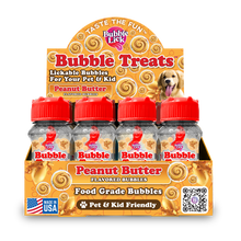 Load image into Gallery viewer, BubbleLick™ Pets Peanut Butter Swirl bubbles