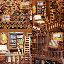 Load image into Gallery viewer, DIY Book Nook Kit: Eternal Bookstore with Dust Cover