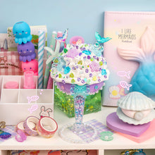 Load image into Gallery viewer, Play & Display Mermaid Parfait Clay Cafe Kit