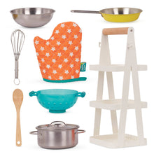 Load image into Gallery viewer, Mini Chef Pots and Pans Playset