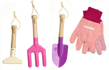 Load image into Gallery viewer, KIDS GARDENING SET, PRINCESS PINK