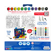 Load image into Gallery viewer, Colortopia Color by Number Paint Marker Kit - Epic Adventure