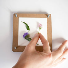 Load image into Gallery viewer, Flower Press Kit - Pressed Floral Accessories: White