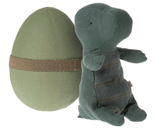 Load image into Gallery viewer, Gantosaurus in egg, Small - Dark Petrol