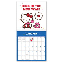 Load image into Gallery viewer, 2026 Hello Kitty Playful Pink Calendar 12" x 12" Calendar
