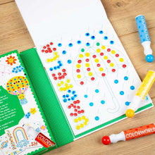 Load image into Gallery viewer, ColorWorld: Dot Art Fun! by Editors of Silver Dolphin Books: Kit - Paperback; 64 pages / English