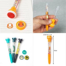 Load image into Gallery viewer, Pokémon Bubble Stamp + Ballpoint Pen + Bubble Wand